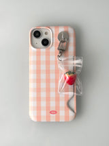 Strawberry Pocket Keyring