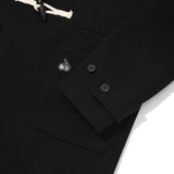 チェリーフーディートグルロングコート [BLACK]