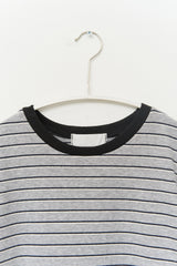 (W) Pesto Striped Top