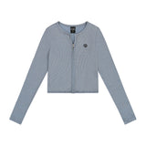 STITCH LOGO ZIPUP CARDIGAN