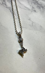 AE LOGO BALL CHAIN PENDANT
