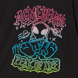 25SS GRADATION ALIEN SHORT SLEEVE T-SHIRT BLACK