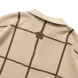 ROUGH KNIT POLO(Brown)