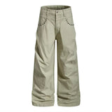 Riveted Utility Wide Pants