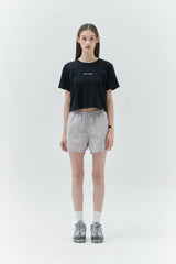 KIRSH PLAIN WORDING POINT T-SHIRT - DARK NAVY   