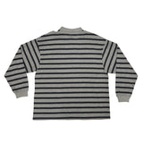 (Unisex) ストライプカラーT