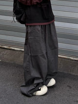 バードヒップコットンワイドパンツ