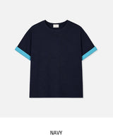 Poish Color Matching Roll-up Short Sleeve