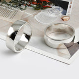 SVR-S613 Got7 Mark BamBam wearing silver 925 plain 8mm plain silver ring