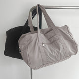 Cornyn Nylon Zipper Big Shoulder Bag