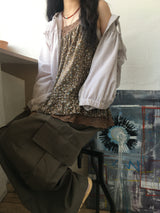 Cotton Big Cargo Pants