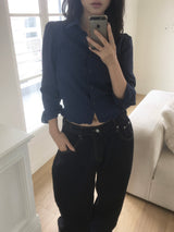 Nonfade roll-up denim