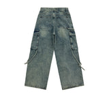 Reflector Strap Cargo Denim PT - 1C