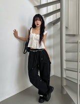シグリベットカーペンターナイロンパンツ