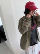 Laxique Sleeve Layered Oversized Fit T-shirt
