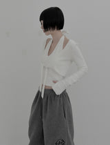 Marsh Fur Halter Neck Sleeveless