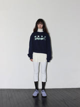 スタッドクロップレギンス (WHITE)
