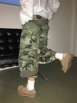 Premium Camo Cargo Bermuda Shorts