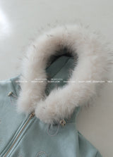 Cubic Purifying Hooded Zip-Up Jacket