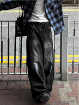 Ford Vintage Washing Long Wide Denim