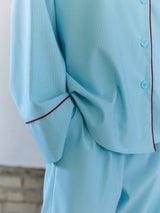 (UNI)ALL NIGHT PAJAMA SET / SKYBLUE