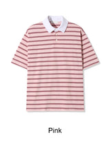 Aaron Multi-Stripe Collar Tee