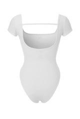 Athletic bodysuit - white