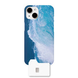 [Matte Card] Dark Blue Crushing Waves Phone Case