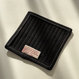 コーヒー&ティーコースター 2PCS (Black)