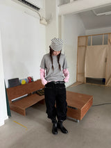 coloration cutout layered T