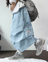 パッチストライプカーペンターパンツ🤍💎3COLOR