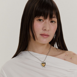 Devil heart necklace