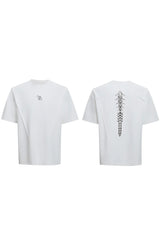Metal Spine Padded T-Shirt