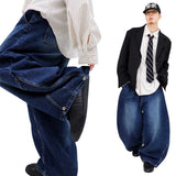 Real Big Balloon Snap Denim Pants