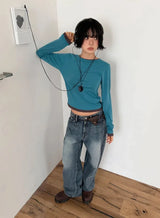 COLOR BINDING LONGSLEEVE