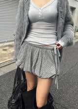CABLE PUMPKIN SKIRT