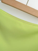 Kira Satin Mini Skirt