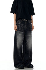 Front Seam Gray Jeans