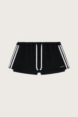 ベーシックロゴローライズスウェットスカート, Black