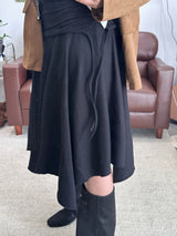 LAP FLARE SKIRT