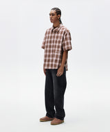 OMBRE CHECK HALF SHIRT