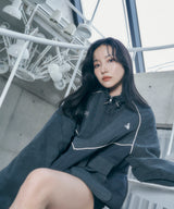 UNISEX パイピングトラックブルゾン