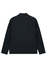 Fleece Lined Thermal Mockneck Tee