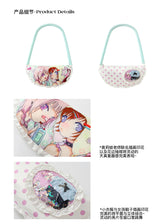UnsocialNightXオリガエルコラボプリントパッチワークかわいい痛バッグ