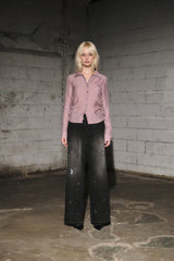 td strap shirt (wine)