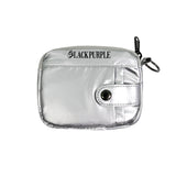 City Nylon Card Wallet - Silver