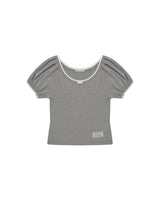 Dot Puff T-Shirt (Grey)