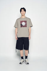 25SS SQUARE BASKETBALL SHORT SLEEVE T-SHIRT COCOA