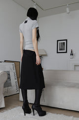 26SS★ [ EEUN BASIC ] チューイングラウンディングショートスリーブT