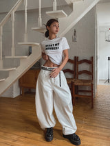 ナンバーレタリングクロップTシャツ